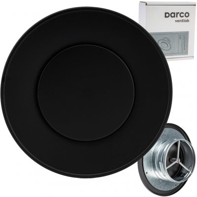 Darco kulatý 125 mm černý – Hledejceny.cz