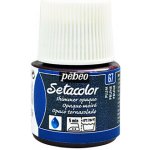 Barva na textil Pébéo Setacolor Shimmer 45 ml Fialová metalická švestková 67 67 – Zboží Dáma