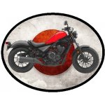 nášivka HONDA REBEL 500 Ovál – Zboží Dáma