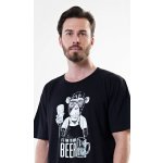 Opice pánská noční košile kr.rukáv černá – Hledejceny.cz