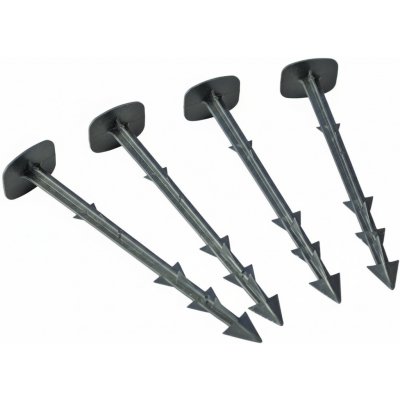 GTEX Plastové kotvící kolíky do země 15cm – balení 100 ks – Hledejceny.cz