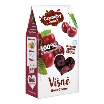 Royal Pharma Crunchy snack Mrazem sušené višně 30 g