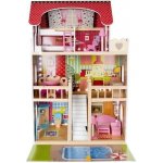 Kruzzel dřevěný domeček pro panenky D11251 90x59x58 cm – Zboží Dáma