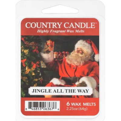 Country candle Jingle All The Way Vonný Vosk 64 g