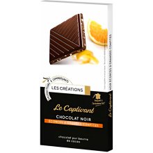 Les Créations Hořká čokoláda 70% s pomerančovou kůrou 100 g
