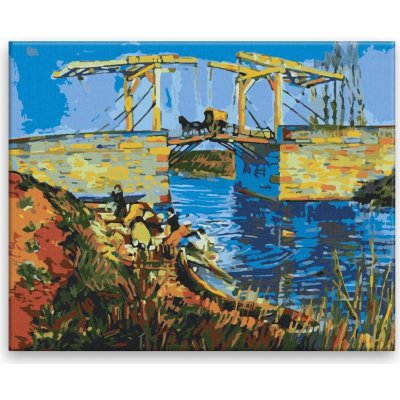 Malování podle čísel Langloiský most Van Gogh