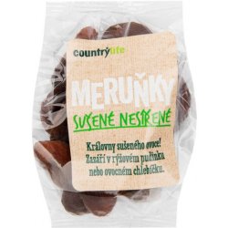 Country Life Meruňky sušené nesířené 100 g