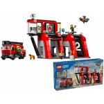 LEGO® City 60414 Hasičská stanice s hasičským vozem – Zboží Živě