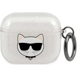 Karl Lagerfeld Apple AirPods 3 cover Glitter Choupette KLA3UCHGS