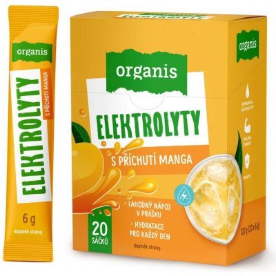 Organis Elektrolyty 120 g – Zboží Mobilmania