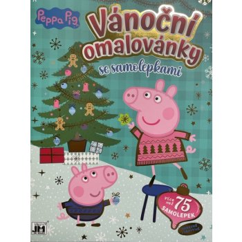 Vánoční omalovánky se samolepkami Peppa Pig od 105 Kč - Heureka.cz