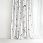 Goldea vánoční bavlněný závěs - vánoční jmelí 220x150 cm – Hledejceny.cz
