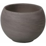 Nohel Garden Květník LUNA KOULE BASALT keramický impregnovaný 27x20cm – Hledejceny.cz