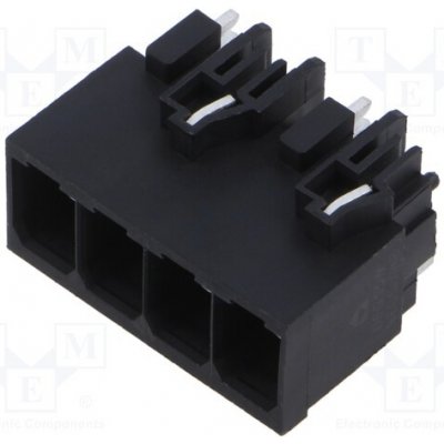 DEGSON ELECTRONICS 9EDGVHB-7.5-04P-13-00A(H) Konektor: rozpojovací svorkovnice; černá; 7,5mm; póly: 4; svorky: 4 – Zboží Mobilmania