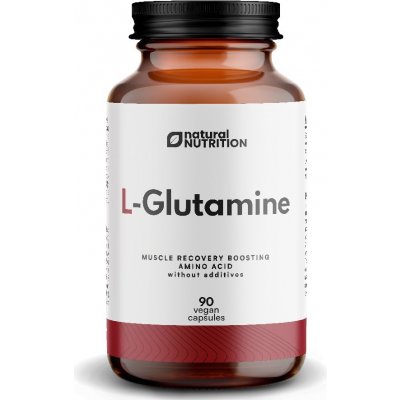 Natural Nutrition L-Glutamin kapsle 90 kapslí