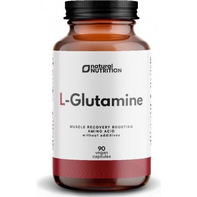 Natural Nutrition L-Glutamin kapsle 90 kapslí – Hledejceny.cz