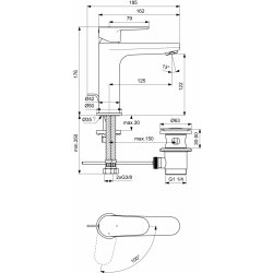 Ideal Standard Cerafine BC702AA