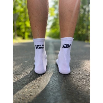 Ponožky na kolo Kolo je Láska Cyklozmrd vol.2 bílá – Zboží Mobilmania