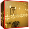 Vánoční osvětlení ISO TRADE Světelný závěs hvězdy vločky 138 LED teplá bílá ISO 11326