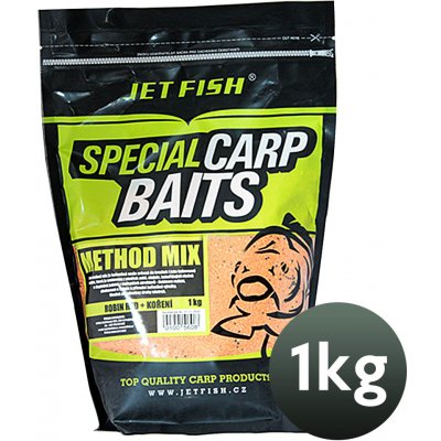 Jet Fish Method Mix 1 kg Robin red + koření – Hledejceny.cz