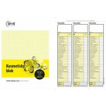 Optys 1279 Kosmetický blok A5 propisovací 100 listů – Zboží Mobilmania