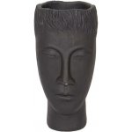 Eurolamp Dekorační váza 25x14x12,5 cm černá/cement 752-20311 – Hledejceny.cz