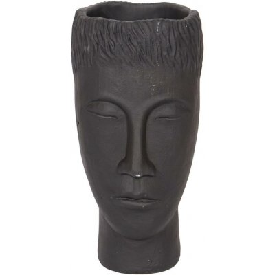 Eurolamp Dekorační váza 25x14x12,5 cm černá/cement 752-20311 – Hledejceny.cz