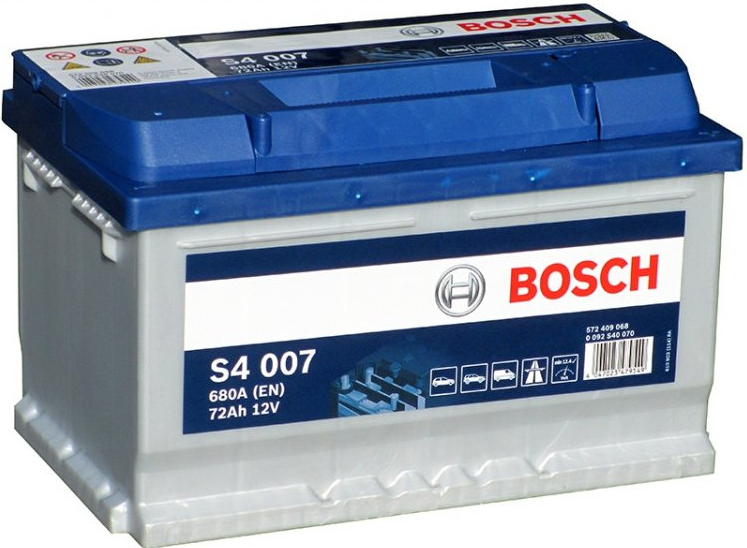 Bosch S4 12V 72Ah 680A 0 092 S40 070 - Heureka.cz