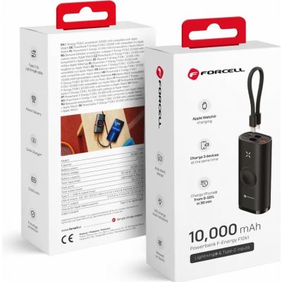 Forcell F-Energy F10k1 10000mAh černá – Zboží Mobilmania