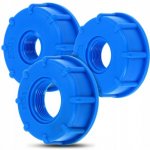 BRADAS Sada redukcí pro kontejner na vodu IBC, vnitřní závit S60x6/vnitřní závit 1/2"//3/4"// 1" BR-IBCS60F-SET – HobbyKompas.cz