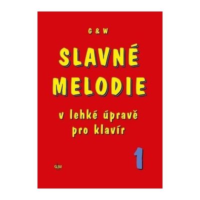 Slavné melodie v lehké úpravě pro klavír 1 – Hledejceny.cz