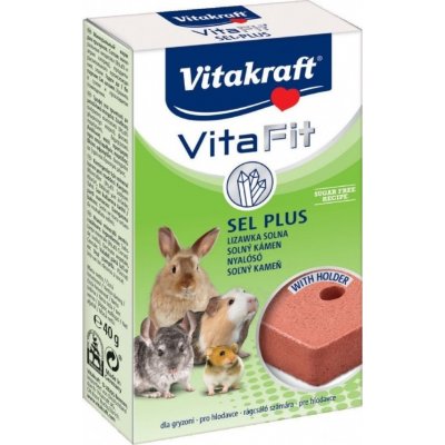 Vitakraft Vita Fit Solný kámen pro hlodavce 40 g