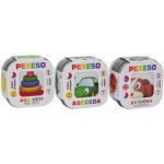 Pexeso 3ks Abeceda Zvířátka Pro děti společenská hra v krabičce 8x21x4cm Hmaťák – Zboží Mobilmania