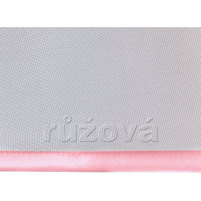 Kusová záclona Ariel - mix barev růžová 130x300 – Hledejceny.cz