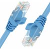 síťový kabel Unitek Y-C815ABL patch UTP CAT.6, 20m, modrý