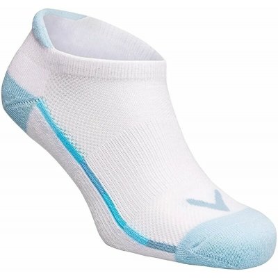 Callaway Womens Sport Tab Low ponožky White/Sky