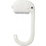 Amparo Miranda háček na kabelku Elephant bílý – Zboží Dáma