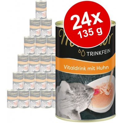 Miamor Trinkfein Vitaldrink nápoj pro koťata kuřecí maso 24 x 135 ml