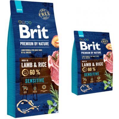 Brit Premium by Nature Sensitive Lamb 18 kg – Hledejceny.cz