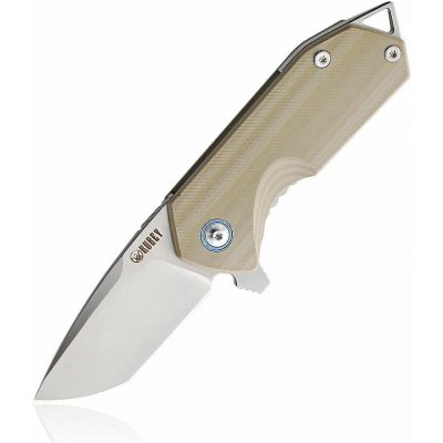 KUBEY Campe Nest Liner Lock EDC Flipper Knife Tan G10 Handle KU203C – Zbozi.Blesk.cz