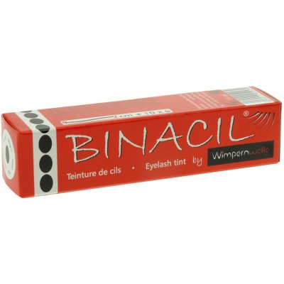 Barva na řasy a obočí BINACIL hnědá 15 ml