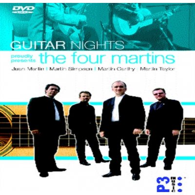 Guitar Nights: The Four Martins DVD – Zboží Mobilmania