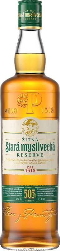 Stará myslivecká Reserve 40% 0,5 l (holá láhev)