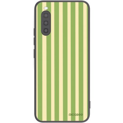 Picasee silikonový černý obal pro Sony Xperia 10 II Lines Matcha – Zboží Živě