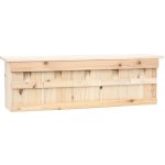 VidaXL Ptačí budka pro vrabce 5 komůrek 68 x 15 x 21 cm jedlové dřevo 9799.47245 – Hledejceny.cz