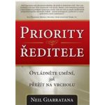 Priority ředitele Ovládněte umění, jak přežít na vrcholu – Sleviste.cz