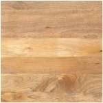 Omaxi 102118 Stolní deska 90x90x2,5 cm čtvercová masivní mangovníkové dřevo – Hledejceny.cz