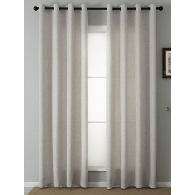 MKLuzkoviny.cz Závěsy Zara přírodní – 140 × 180 cm (2 ks) – Zboží Mobilmania