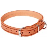 BAFPET Kožený obojek zdobený žaludovým listem Grazl – Zboží Dáma