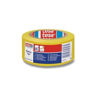 Tesa výstražná značkovací páska 50 mm x 33 m žlutá – Zboží Dáma